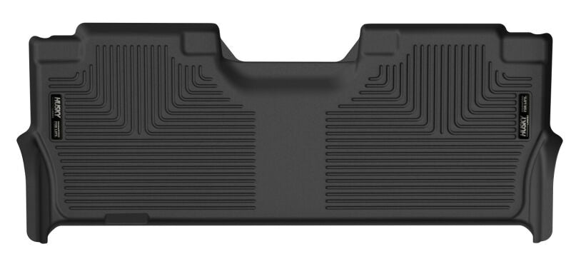 Husky Liners 21-23 Ford F-150 CC SC / 2017 F-250 SD CC X-Act Contour Rear Floor Liners - Black Husky Liners Floor Mats - Rubber