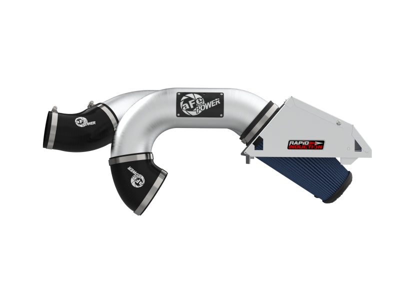 aFe Rapid Induction Pro 5R Cold Air Intake System Brushed 21-22 Ford F-150 Raptor V6-3.5L (tt) aFe Cold Air Intakes