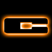 ORACLE Lighting Universal Illuminated LED Letter Badges - Matte Blk Surface Finish - C ORACLE Lighting Light Accessories and Wiring