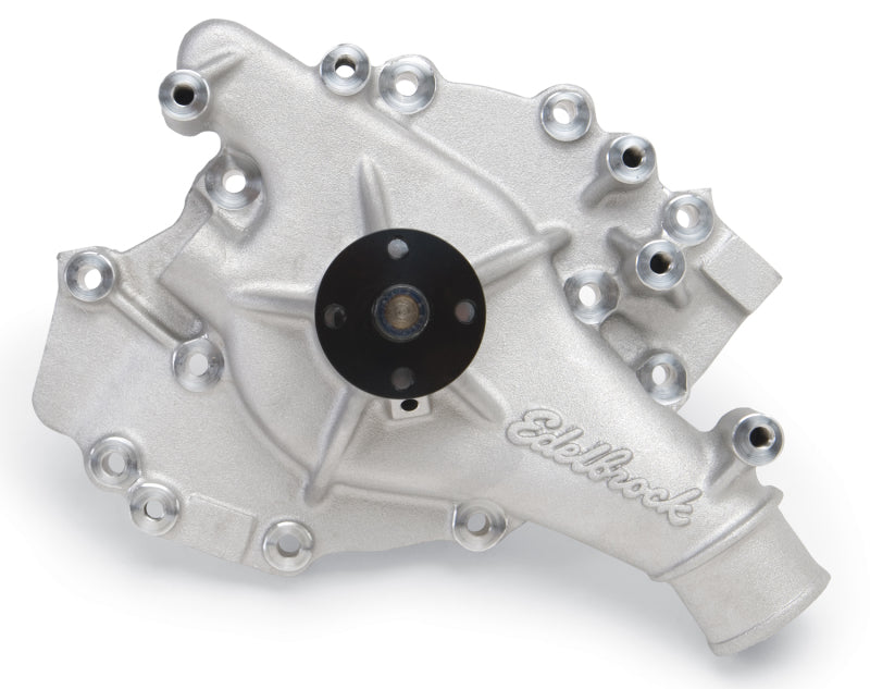 Edelbrock Water Pump High Performance Ford 1970-92 429/460 CI V8 Standard Length Satin Finish Edelbrock Water Pumps