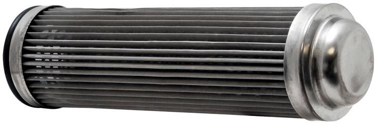 K&N 1.688in OD x 5.625in L 100 Micron In-Line Fuel/Oil Filter K&N Engineering Fuel Filters