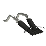 MBRP 14-19 Chevy Corvette V8 6.2L 3in Black Dual Cat Back w/ 4in Quad Dual Wall Tips MBRP Catback
