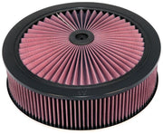K&N X-Stream Top Assembly 5.125in Flange ID / 14inx3.75in H / 1.25in Drop B K&N Engineering Air Filters - Universal Fit