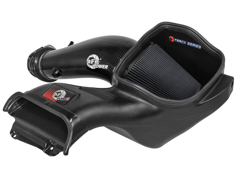 aFe 23-24 Ford F150 Raptor R V8 5.2L Supercharged Track Series Air Intake w/ Black PDS Filter aFe Cold Air Intakes