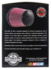 K&N Universal Rubber Filter - Round Tapered 6in Base OD x 3in Flange ID x 6in H K&N Engineering Air Filters - Universal Fit