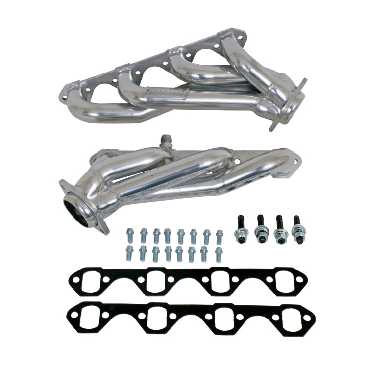 BBK 94-95 Mustang 5.0 Shorty Unequal Length Exhaust Headers - 1-5/8 Silver Ceramic BBK Headers & Manifolds