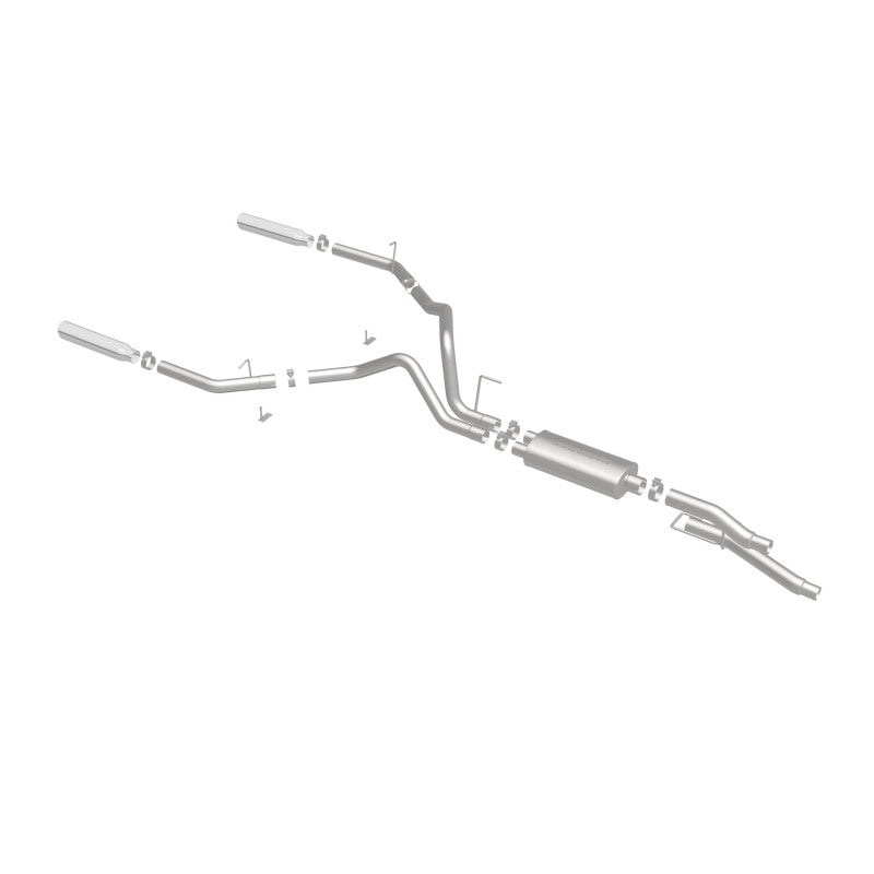 MagnaFlow SYS C/B 09 F-150 EC-CC/SB dual splt Magnaflow Catback