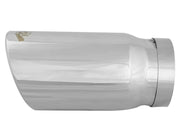 aFe Universal Bolt On Exhaust Tip Polished 5in Inlet x 6in Outlet x 12in Long aFe Catback