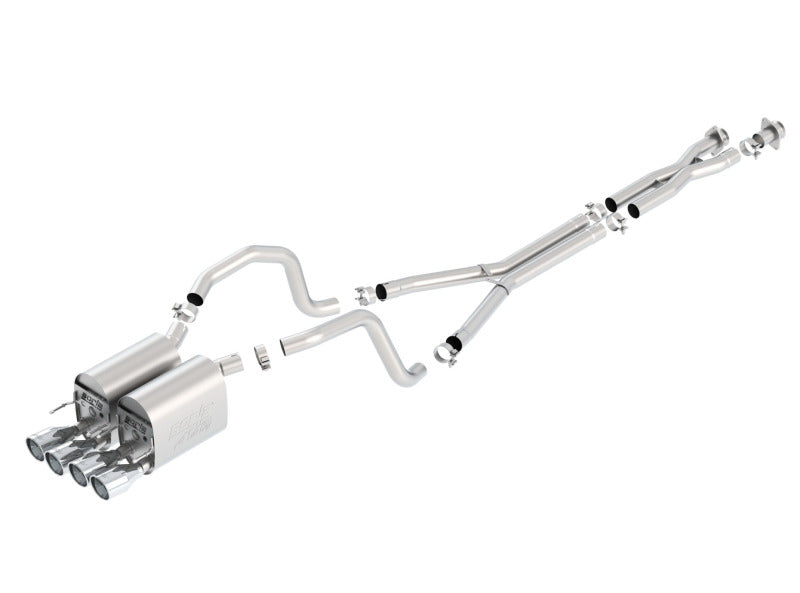 Borla 05-08 Chevrolet Corvette Coupe/Convertible 2dr 6.2L 8cyl AT/MT 6spd ATAK SS Catback Exhaust Borla Catback