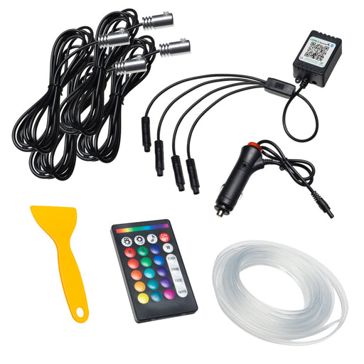Oracle Fiber Optic LED Interior Kit - ColorSHIFT (4PCS) - ColorSHIFT ORACLE Lighting Light Accessories and Wiring