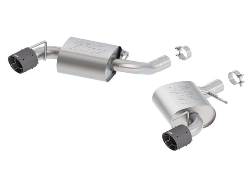 Borla 16 Chevy Camaro 6.2L Atak Rear Section Exhaust w/o NPP Borla Axle Back