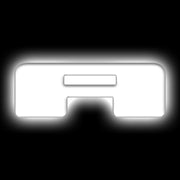 ORACLE Lighting Universal Illuminated LED Letter Badges - Matte Wht Surface Finish - A ORACLE Lighting Light Accessories and Wiring