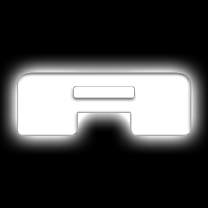 ORACLE Lighting Universal Illuminated LED Letter Badges - Matte Wht Surface Finish - A ORACLE Lighting Light Accessories and Wiring