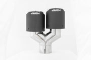 MBRP Universal Carbon Fiber Dual Tip 4in OD/2.5in Inlet MBRP Tips