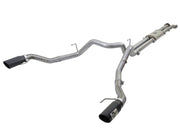 aFe MACHForce XP 3in 409-SS Exhaust Cat-Back 2017 Ford F-150 Raptor V6-3.5L (tt) w/ Black Tip aFe Catback
