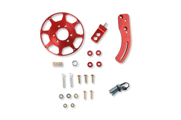 MSD Crank Trigger Wheel Kit - Flying Magnet - BBC - 8 in. 8620 MSD Autoparts