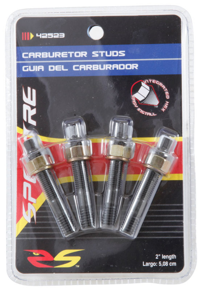 Spectre Carburetor Stud Kit w/Hardware 2in. Spectre Carburetors