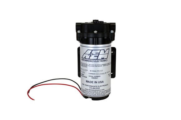AEM Water/Methanol 1/4" Push-Lock Hose Pump 30-3015 AEM Autoparts