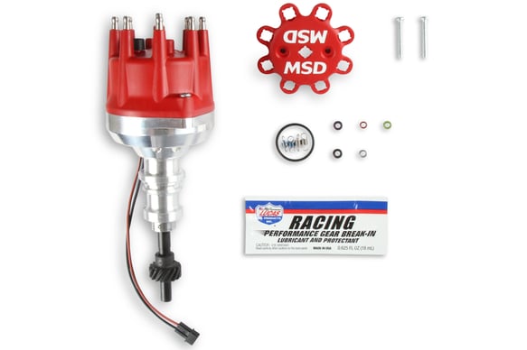 Distributor, Ford 289-302/Steel Gear/Holley Hi-Ram 85797 MSD Autoparts
