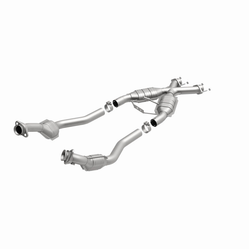 MagnaFlow Direct Fit Catalytic Converter Mustang X-Pipe 94-95 Street Magnaflow Catalytic Converter Direct Fit