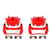 Power Stop 05-08 Ford F-150 Front Red Calipers w/Brackets - Pair PowerStop Brake Calipers - Perf