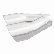 MagnaFlow Double Wall 3in Dual Round Polished Tip 2.25in Inlet Magnaflow Catalytic Converter Universal