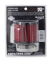K&N 1.75 inch Vent 3 inch D 2.5 inch H Air Filter - Rubber Top K&N Engineering Air Filters - Universal Fit