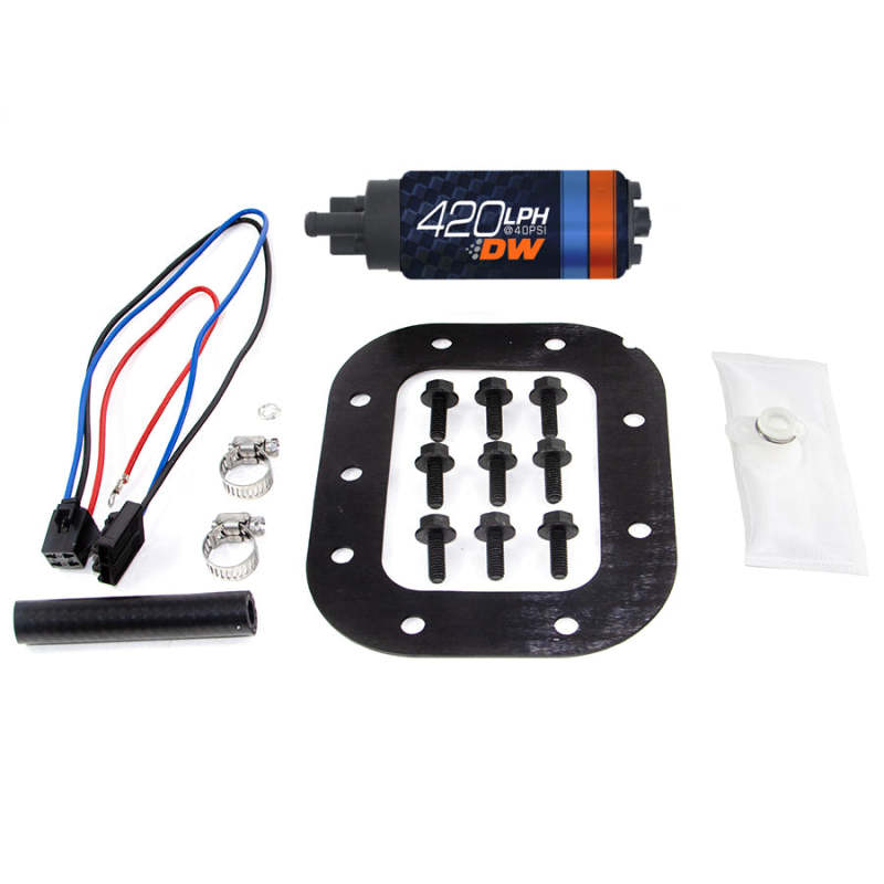 DeatschWerks DW420 Series 420lph In-Tank Fuel Pump w/ Install Kit For Corvette 86-89 5.7L DeatschWerks Fuel Pumps
