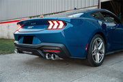 Corsa 24+ Ford Mustang V8 5.0L 3in Cat-Back Exhaust System w/ Twin 4in Polished Straight Tips CORSA Performance Catback