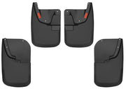 Husky Liners 11-16 Ford F-250 Super Duty/F-350 Super Duty Front and Rear Mud Guards - Black Husky Liners Mud Flaps