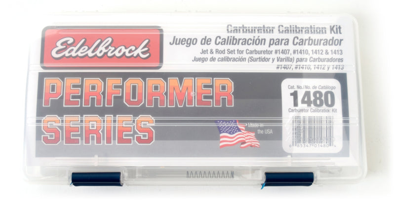 Edelbrock Jet / Rod Kit for 1407/1410/1412/1413 Edelbrock Carburetors