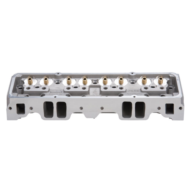 Edelbrock Cylinder Head SBC NHRA Legal 64cc Straight Plug Bare Single Edelbrock Heads
