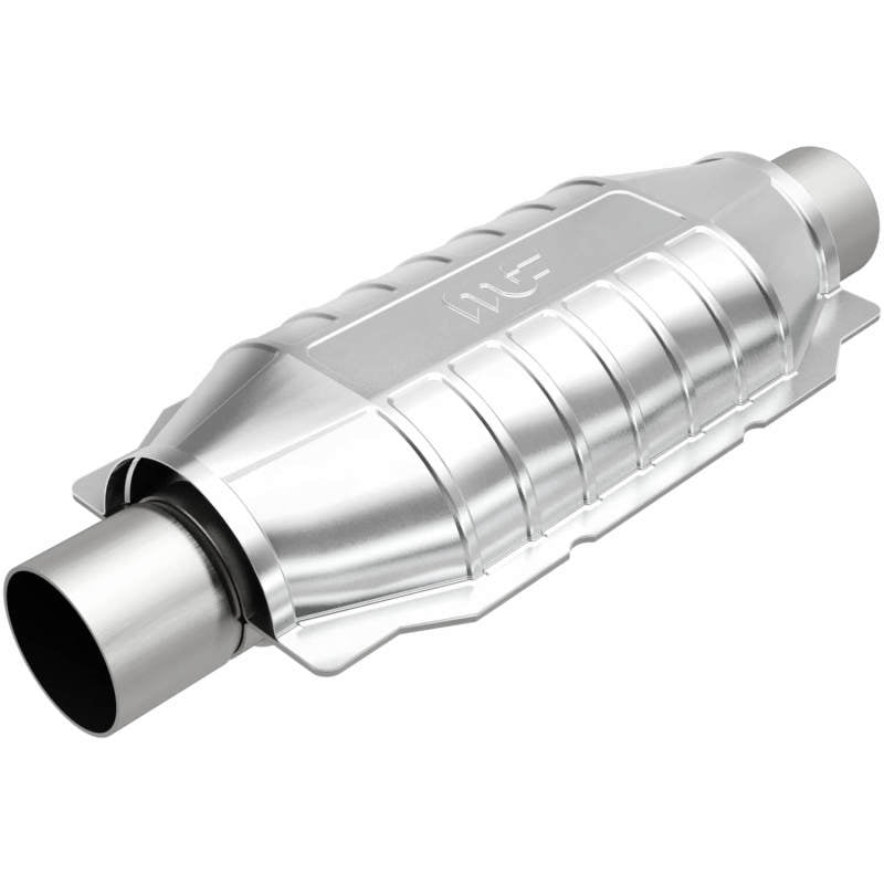 MagnaFlow Converter Universal CARB Compliant 2.25in Inlet 2.25in Outlet 16in Length Magnaflow Catalytic Converter Universal