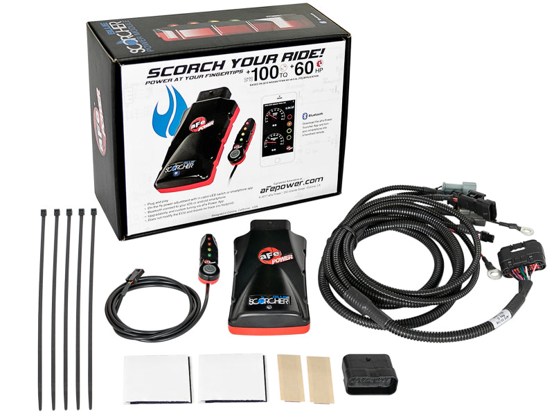 aFe Scorcher Blue Power Module 15-23 Ford F-150 2.6L V6 (TT) aFe In-Line Modules