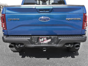 aFe MACH Force-Xp 3in to 3-1/2in 304 SS Cat-Back Exhaust w/Black Tip 17-18 Ford F-150 Raptor V6 3.5L aFe Catback
