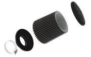 K&N Universal Round Clamp-On Air Filter 3in ID 9in Height 6in Base OD 5.25 Top OD K&N Engineering Air Filters - Universal Fit