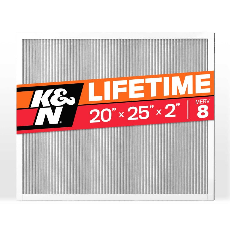 K&N HVAC Filter 20 X 25 X 2 Merv 8 K&N Engineering HVAC Filters