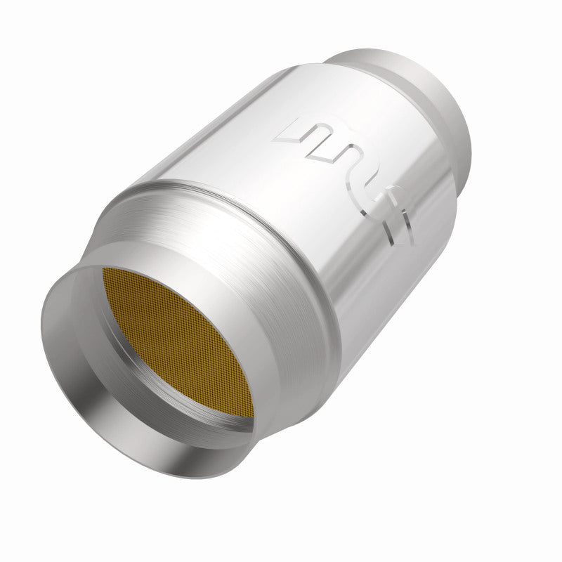 MagnaFlow Premium High Flow Metallic Converter 5in OD - 4in In / 4in Out Magnaflow Catalytic Converter Universal
