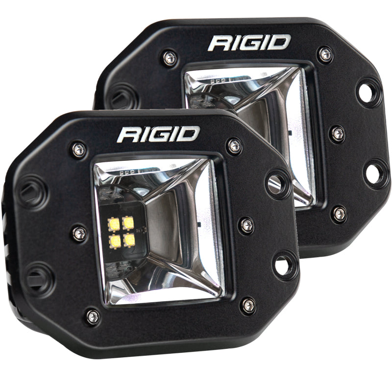 Rigid Industries Radiance+ Scene RGBW Flush Mount - Pair Rigid Industries Light Bars & Cubes