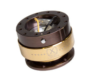 NRG Quick Release Gen 2.0 - Bronze Body / Chrome Gold Ring NRG Quick Release Adapters