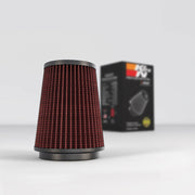 K&N Universal Rubber Filter 3 1/2 inch FLG / 4 5/8 inch Base / 3-1/2 inch Top / 5 1/2 inch Height K&N Engineering Air Filters - Universal Fit
