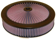 K&N X-Stream Top Filter X-Stream 5.125in Flange 14x3.12in Height 0.875in Drop Base K&N Engineering Air Filters - Universal Fit