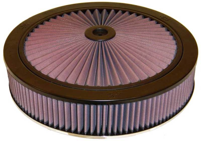 K&N X-Stream Top Filter X-Stream 5.125in Flange 14x3.12in Height 0.875in Drop Base K&N Engineering Air Filters - Universal Fit