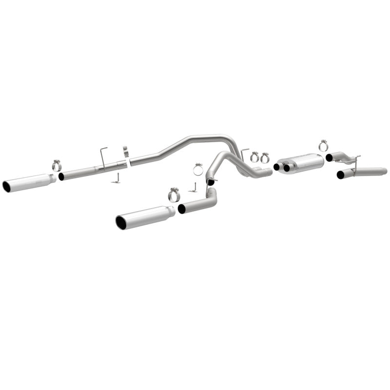 MagnaFlow SYS C/B 09 F-150 EC-CC/SB dual splt Magnaflow Catback
