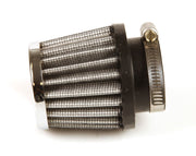 K&N Universal Chrome Filter 1 3/8 inch FLG / 2 1/2 inch Base / 2 inch Top / 2 1/4 inch Height K&N Engineering Air Filters - Universal Fit