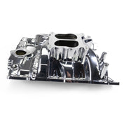 Edelbrock Pontiac 326-455 Performer RPM Intake Manifold - Chrome Plasma Finish Edelbrock Intake Manifolds