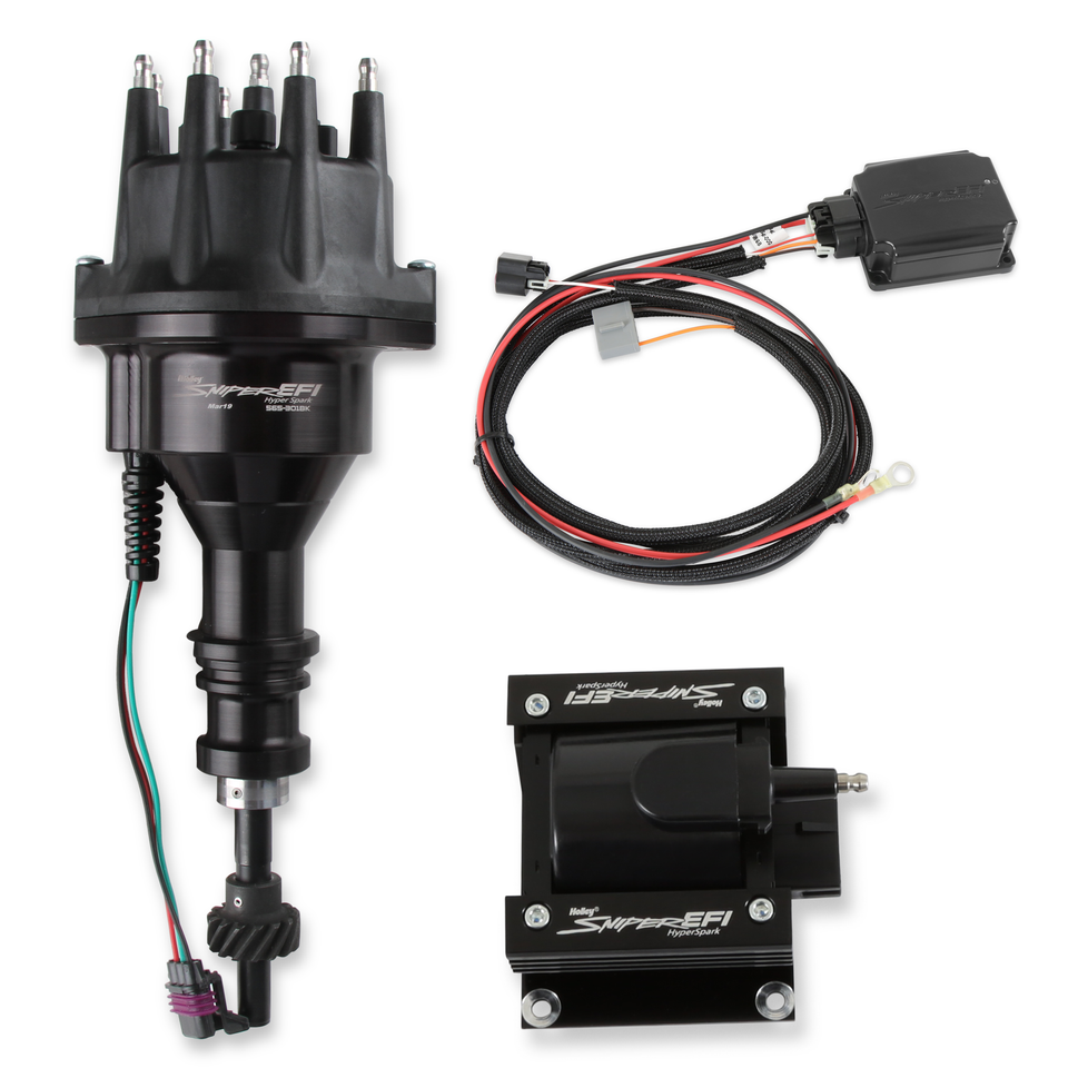 Sniper EFI HyperSpark 2 Ignition System - Small Block Ford (260/289/302) - BLACK