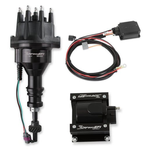 Sniper EFI HyperSpark 2 Ignition System - Small Block Ford (260/289/302) - BLACK VK020301BK HOLLEY Autoparts