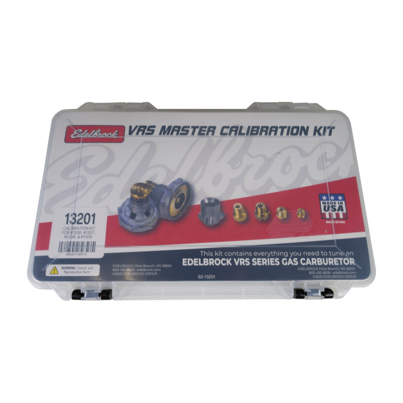 Edelbrock VRS-4150 Calibration Kit for PN 1306/1307/1308/1309 Edelbrock Carburetor Rebuild Components