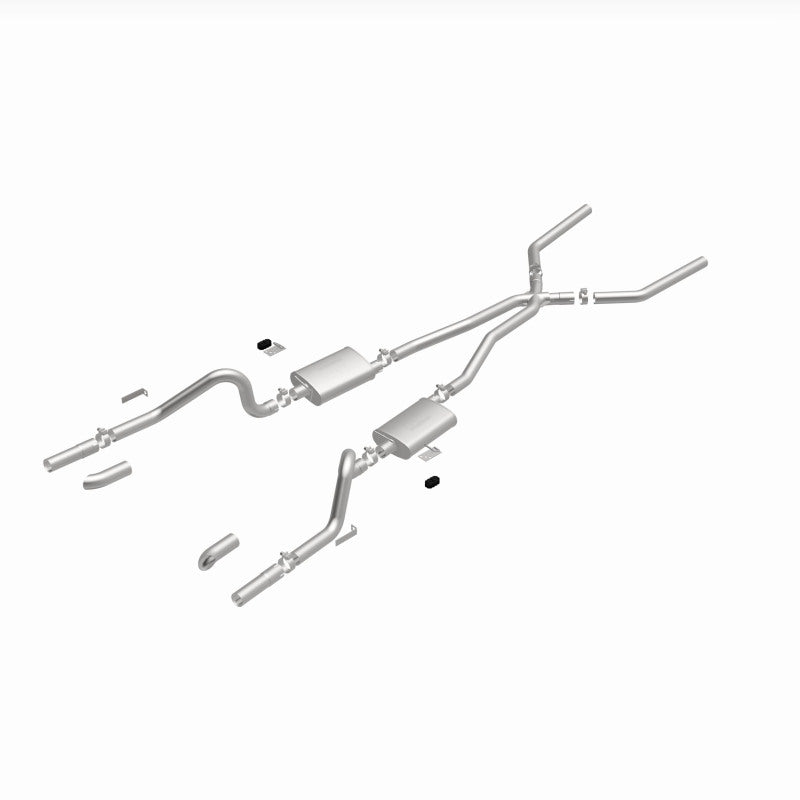 MagnaFlow SYS C/B 67-70 Mustang 2.50inch w/Tru-X Magnaflow Catback